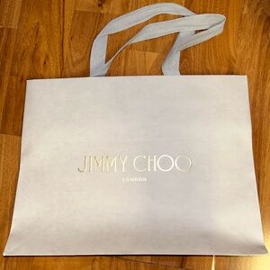 Authentic Jimmy Choo Shopping Bag